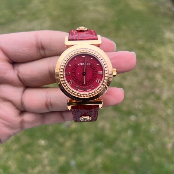 VERSACE Vanity Red Dial Ladies Watch main image 5